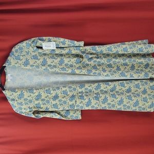 LuLaRoe Sarah Style Cardigan/Duster with pockets Sz Small